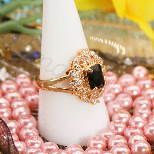 Filigree Zircon Ring