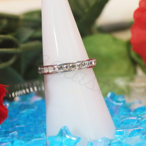 Eternia Rhinestone Eternity Ring