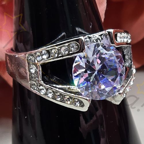 Silver-Tone Bridge in Lavender