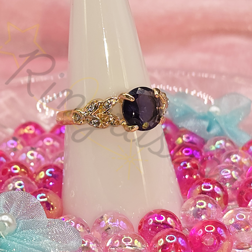 Orion Zircon Ring in Amethyst