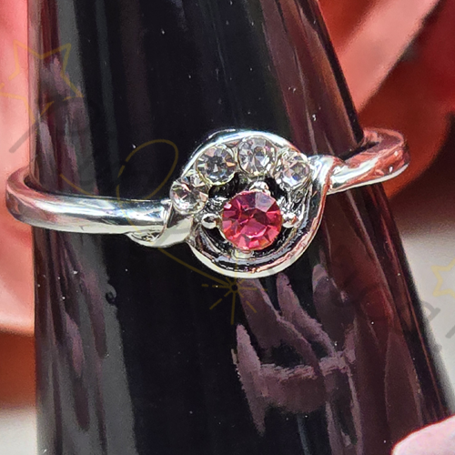 Tiara Ring in Pink