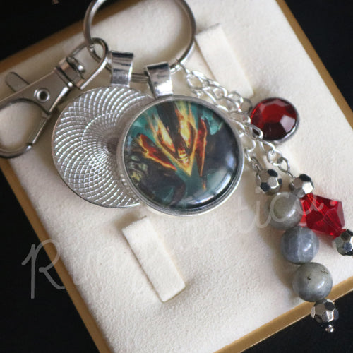 Magic the Gathering Keychain - Orbital Plunge