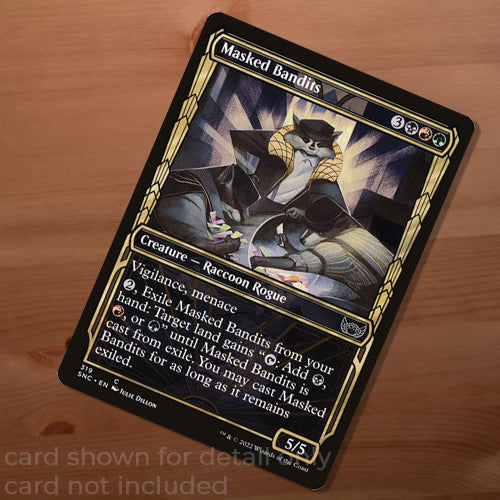 Magic the Gathering Keychain - Masked Bandits