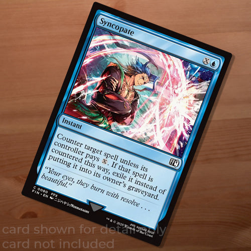 Magic the Gathering Keychain - Syncopate