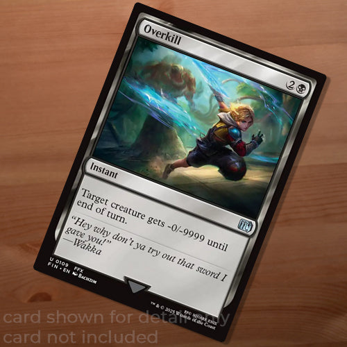 Magic the Gathering Keychain - Overkill