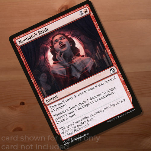 Magic the Gathering Keychain - Neonate's Rush