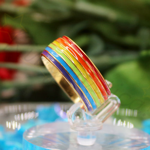 "Pride" Enamel Ring