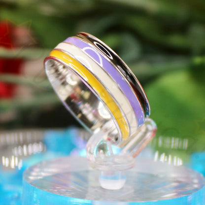 "Pride" Enamel Ring