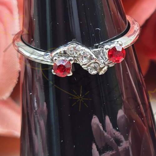 Bow Ring in Red