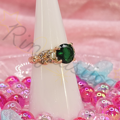 Orion Zircon Ring in Green
