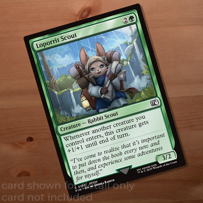 Magic the Gathering Keychain - Loporrit Scout