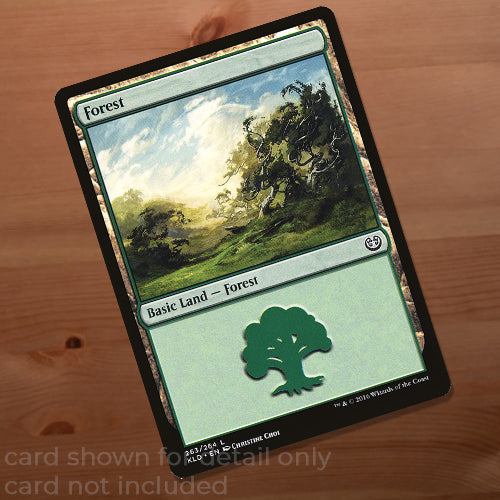 Magic the Gathering Keychain - Forest