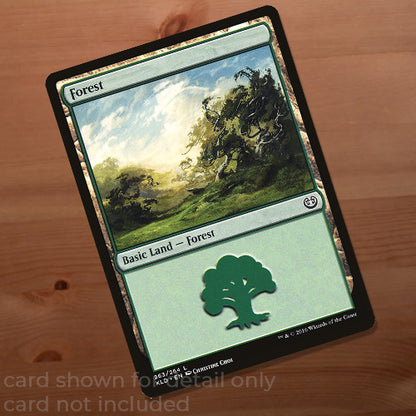 Magic the Gathering Keychain - Forest