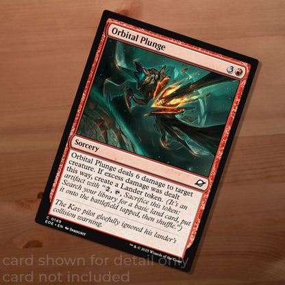 Magic the Gathering Keychain - Orbital Plunge