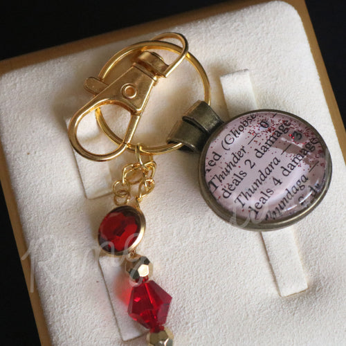 Magic the Gathering Keychain - Thunder Magic