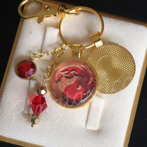 Magic the Gathering Keychain - Mountain