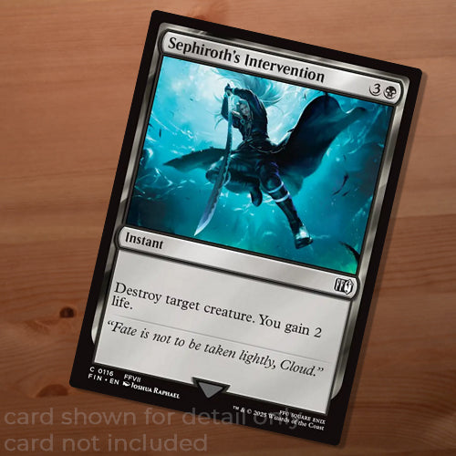 Magic the Gathering Keychain - Sephiroth's Intervention