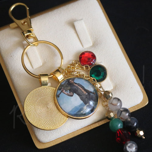 Magic the Gathering Keychain - Gladiolus Amicitia