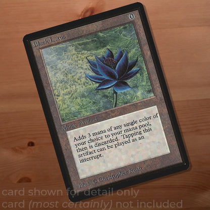 Magic the Gathering Keychain - Black Lotus