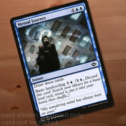 Magic the Gathering Keychain - Mental Journey