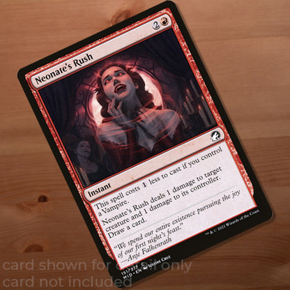 Magic the Gathering Keychain - Neonate's Rush